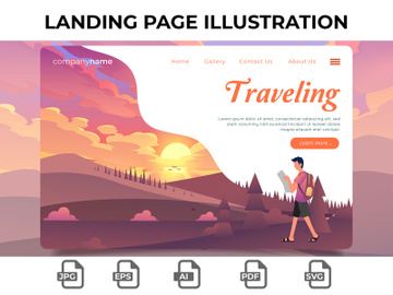 Landing Page Illustration 31 preview picture