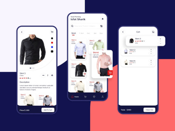 Fashion Ecommerce Mobile App Ui Kit preview picture