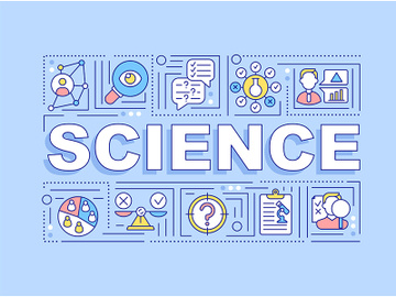 Science word concepts banner preview picture