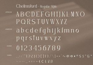 Chelmsford - Display Serif Font