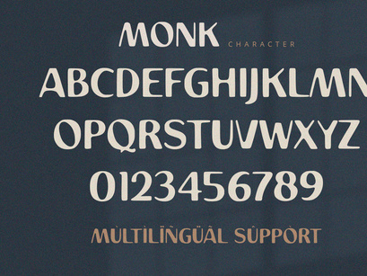 Monk - Display Font
