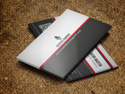 Corporate Business Card Template V03