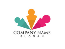 Community people logo group team vector