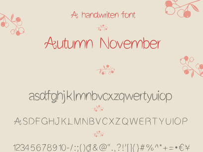 Handwritten font for branding, posters, invitations, social media graphics, and any creative projects