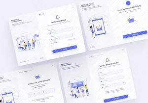 Seamless Sign-Up & Sign-In Pages