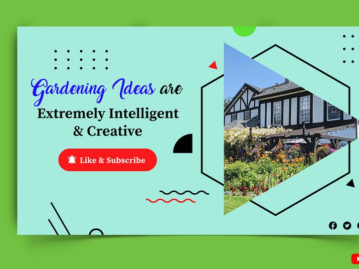 Home Garden Youtube Thumbnails