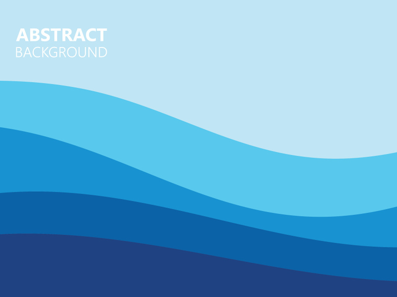 Blue wave water background wallpaper vector