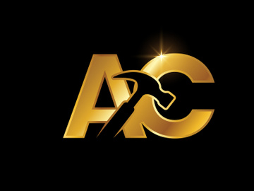 Initial Letter A C Logo Design Vector Template. Graphic Alphabet Symbol For Corporate Business Identity preview picture