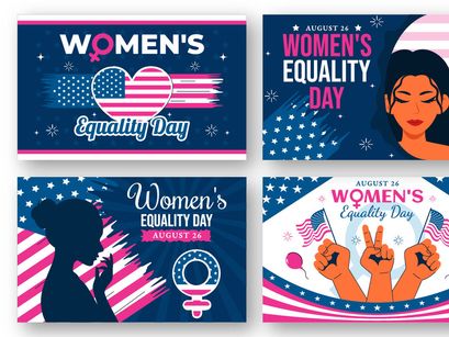 10 Women's Equality Day Illustration