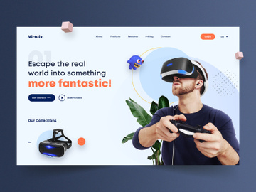 Ecommerce Landing Page Design preview picture