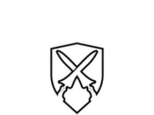 Shield and keris  with its elaborately carved handle and wavy blade is a unique