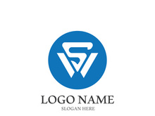 Business corporate S letter logo design vector