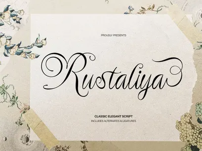 Rustaliya | Classic Elegant Script