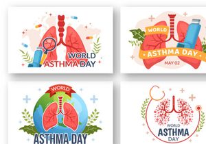 14 World Asthma Day Illustration