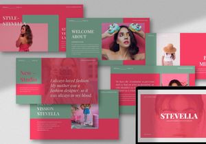 Stevella Creative Google Slidess Template