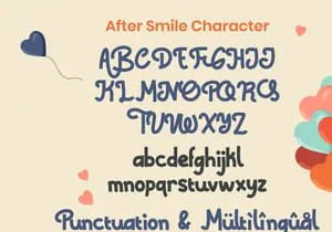 After Smile Font