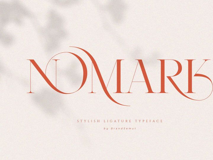 NOMARK - Ligature Typeface