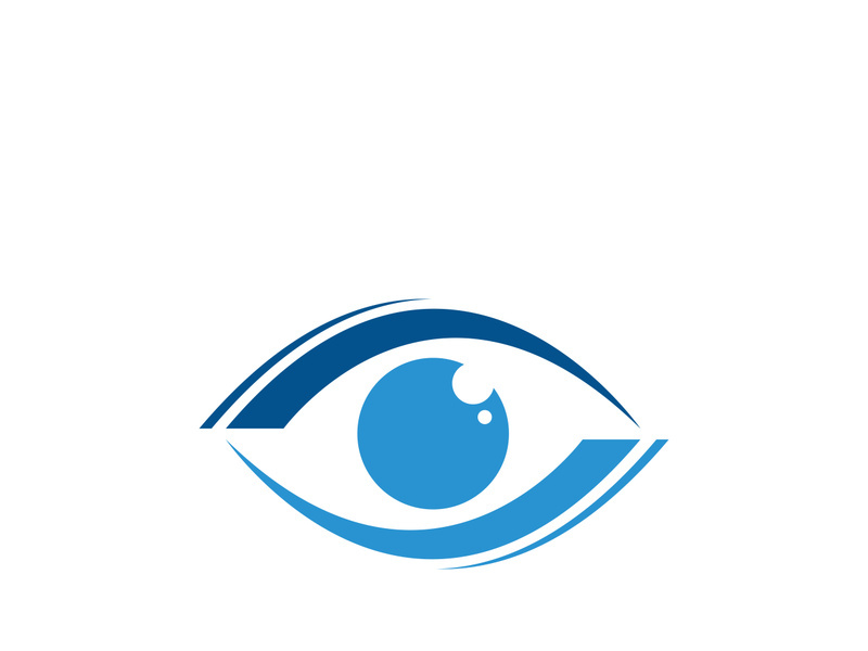 Eye vector logo design image template