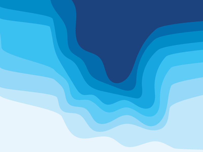 Wave blue water wallpaper background vector