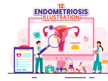 12 Endometriosis Illustration preview picture