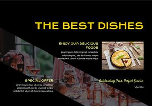 Jtheme-Food Simple Modern Bootstrap Landing Page Template