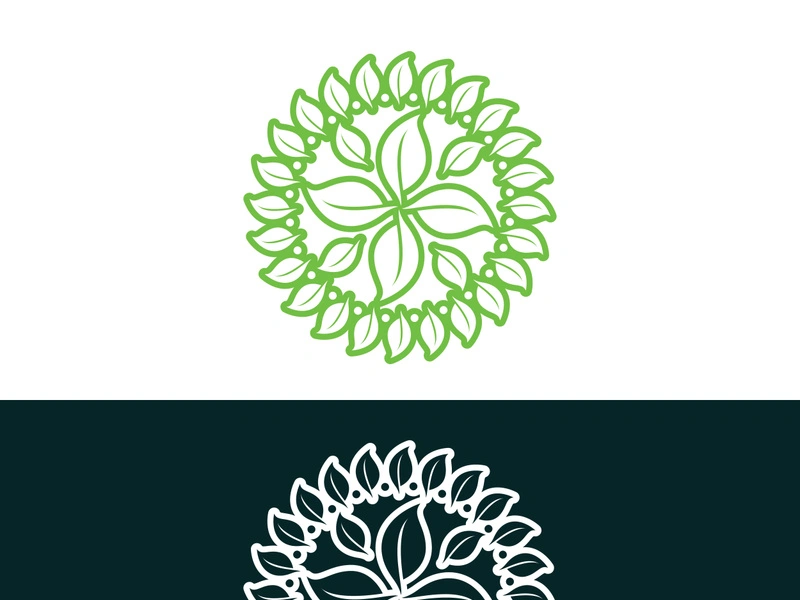 nature leaf logo, environment logo , ecology logo template