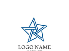 Star icon template vector illustration design