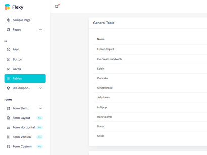 Flexy Free Nuxtjs Admin Template