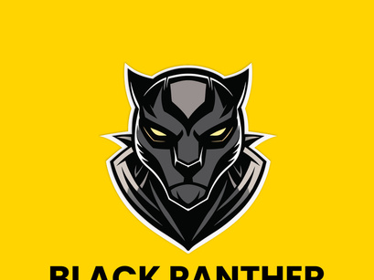 Panther Mascot Logo