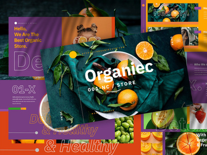 ORGANIEC - Organic Store PPT