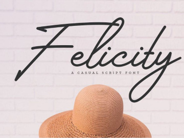 Felicity - Free Handwritten Font preview picture