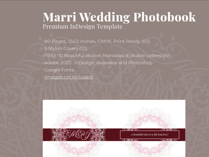MARRI WEDDING PHOTOBOOK (12x12)