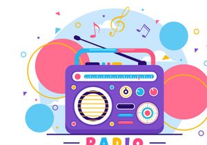 10 Radio Vector Illustration