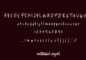 Esther Morgan - A Quirky Handwritten Font