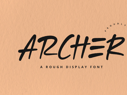 Archer - Rough Font