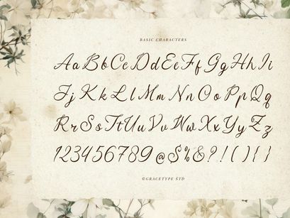 Serphina Lawliam | Handwritten Vintage Script
