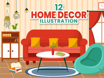 12 Home Decor Illustration preview picture