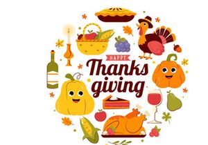 10 Happy Thanksgiving Day Illustration