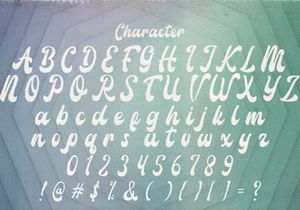 Amigos Script - Retro Bold Script Font