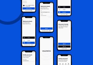 Fashion App UI Kit & Prototype