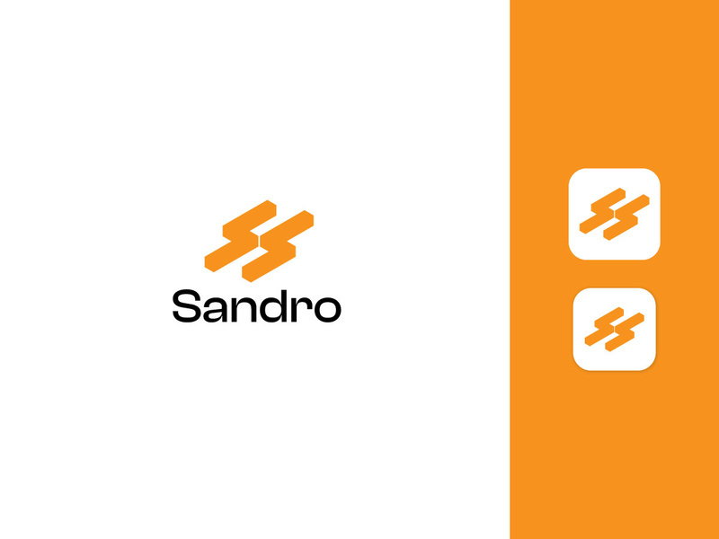 Letter s logo - s logo design - lettermark logo - business logo