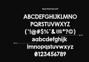 Apasi Sans Serif