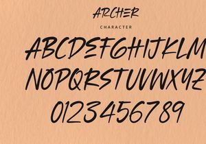 Archer - Rough Font