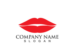 Lips woman logo and symbol vector preview picture