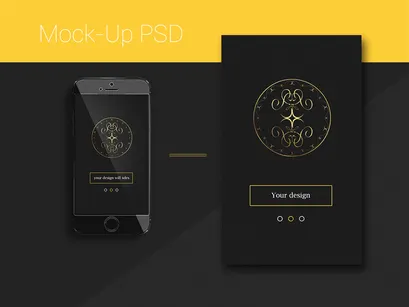 Corporate Style PSD Mockup