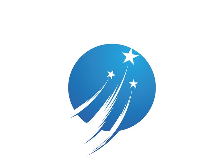 Faster Star Logo Template