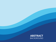 Blue wave water background wallpaper vector