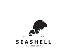 Seashell Logo. Ocean Animals premium quality graphic outline symbols collection