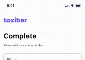 Taxiber - Taxi Booking Application