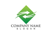 Arrow Faster Finance  Logo Template vector icon